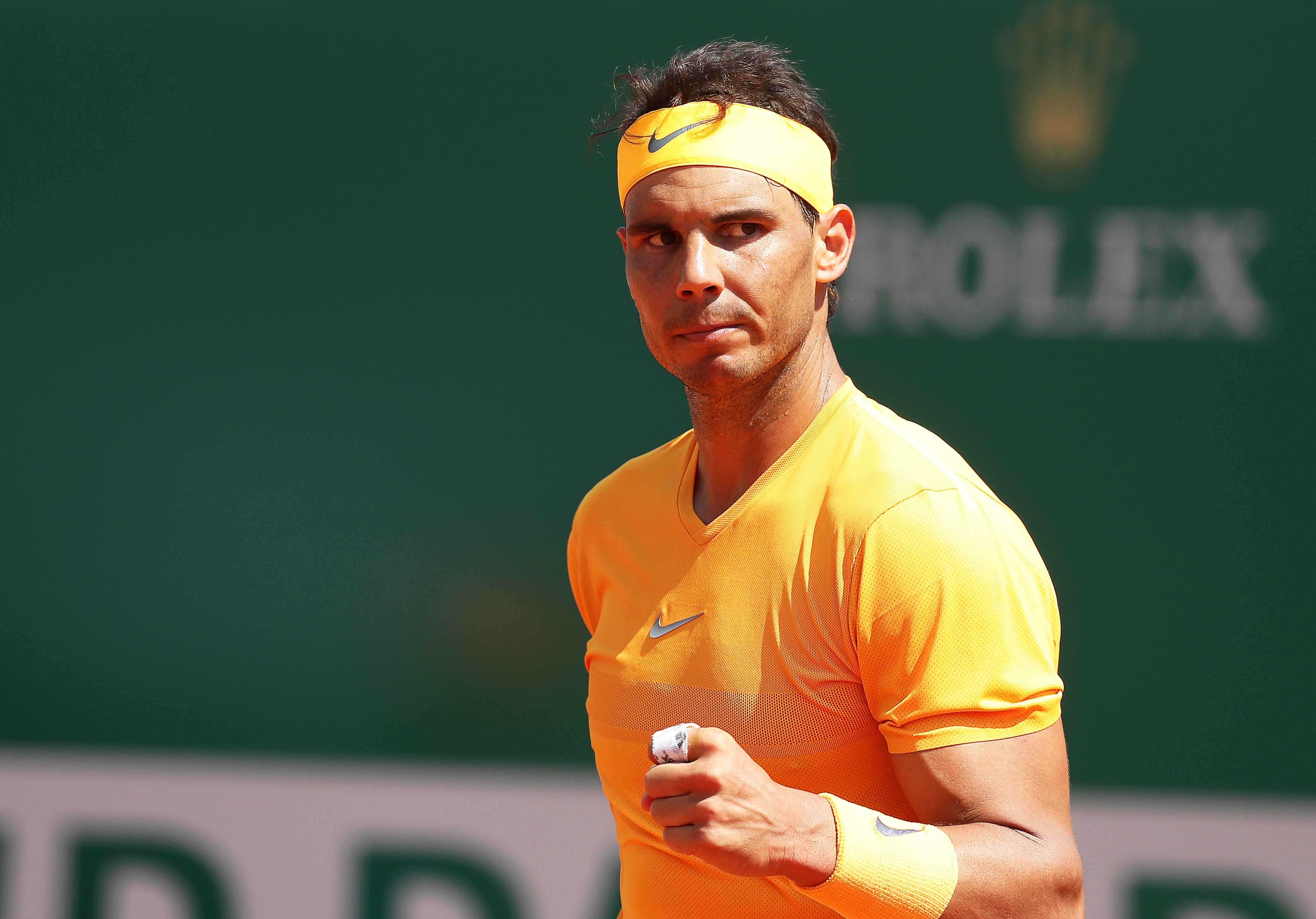 法网鏖战蒙特卡洛大师赛，纳达尔高光表现